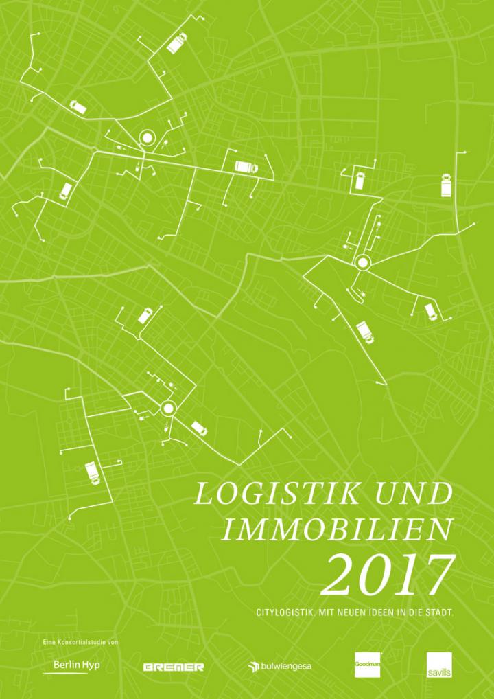 Titelseite "Logistik und Immobilien 2017"
